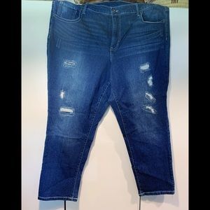 Dark Wash Boyfriend Jeans